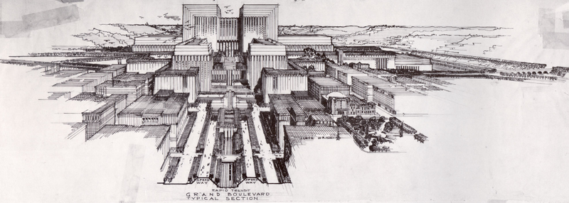Illustration for article titled Behold the city of Los Angeles as it could have been